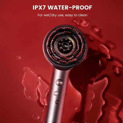 Breo Scalp3 Scalp Massaging Brush, Shiatsu Hair Scalp Massager with IPX7 Waterproof, Cordless Electric Massager for Scalp & Hair. Original